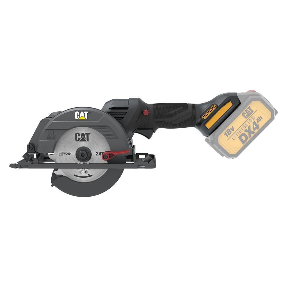 CATCAT DX5010B 18Volt 120mm Kömürsüz Profesyonel Çok Amaçlı Daire Testere (Akü Dahil Değildir)DX5010B