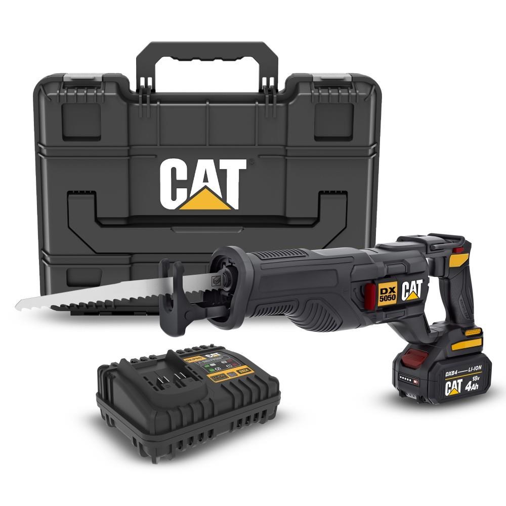 CATCAT DX5050 18Volt/4.0Ah Li-ion Tek Akülü Kömürsüz Profesyonel Tilki Kuyruğu TestereDX5050