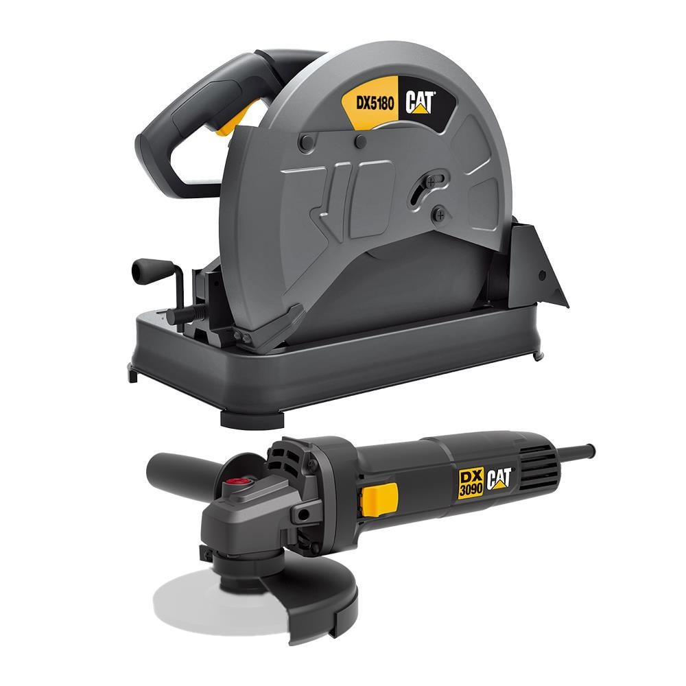 CATCAT DX5180SET 2400Watt 355mm Profesyonel Profil Kesme + DX3090 720Watt 125mm Profesyonel Avuç TaşlamaDX5180SET