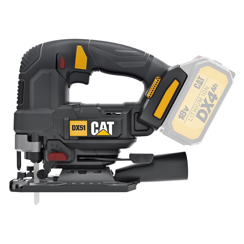CATCAT DX51B 18Volt Kömürsüz Profesyonel Dekupaj Testere (Akü Dahil Değildir)DX51B