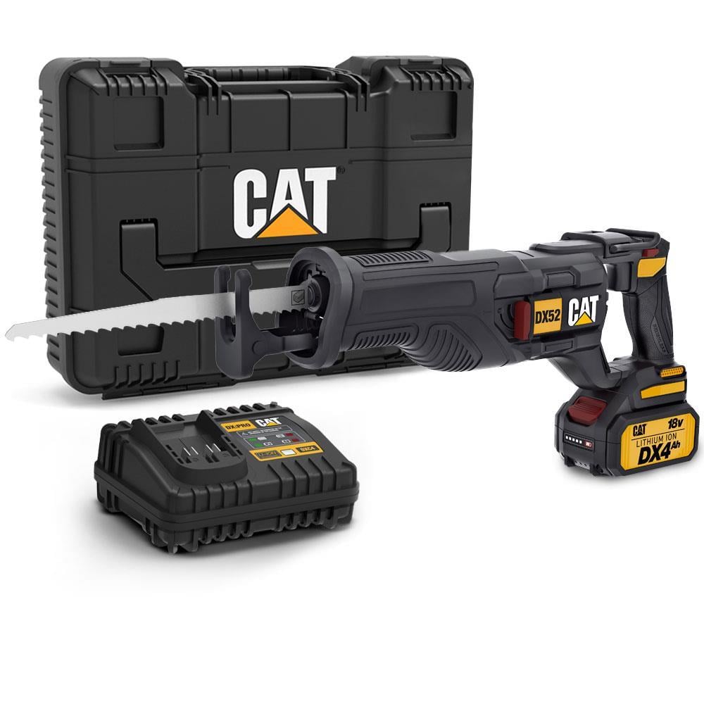 CATCAT DX52 18Volt/4.0Ah Li-ion Tek Akülü Profesyonel Tilki Kuyruğu TestereDX52