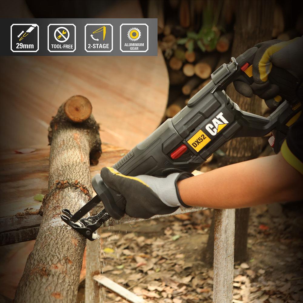 CATCAT DX52BC 18Volt 2.0Ah Li-ion Tek Akülü Profesyonel Tilki Kuyruğu TestereDX52BC