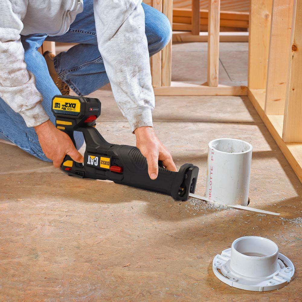 CATCAT DX52BC 18Volt 2.0Ah Li-ion Tek Akülü Profesyonel Tilki Kuyruğu TestereDX52BC