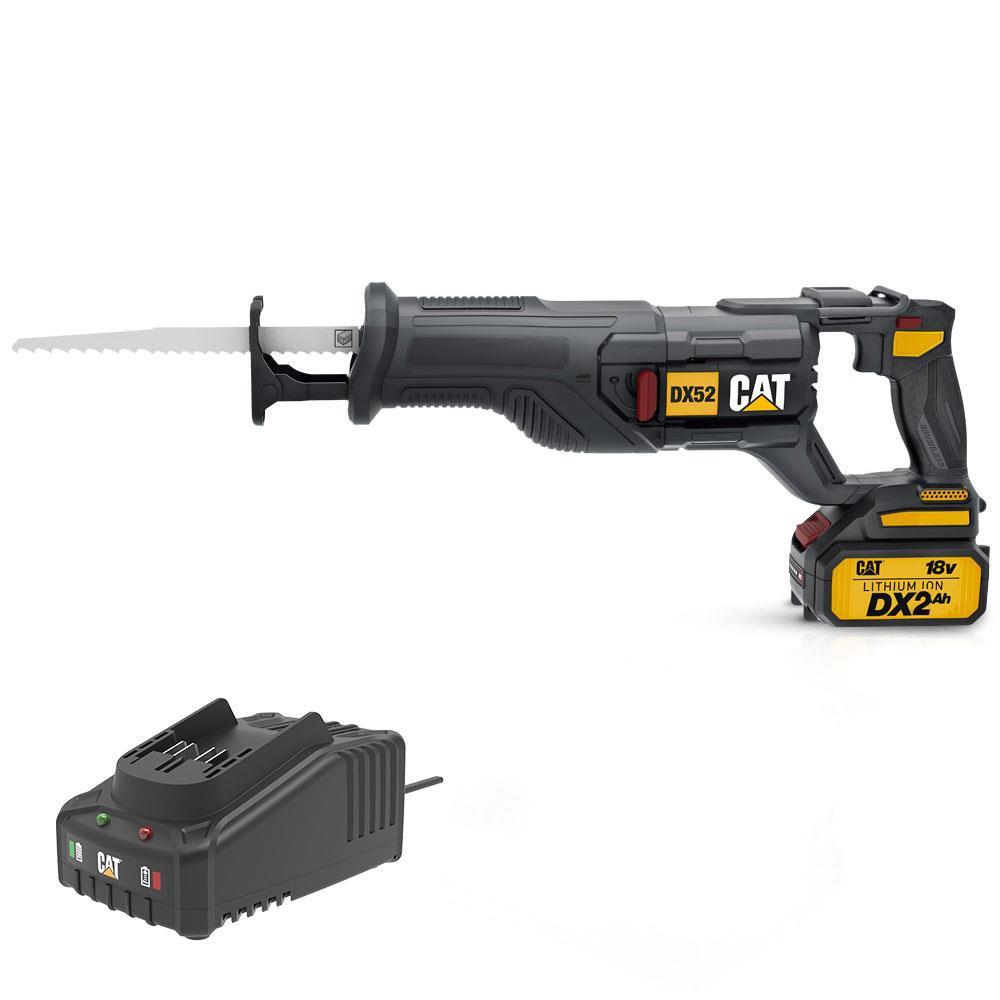 CATCAT DX52BC 18Volt 2.0Ah Li-ion Tek Akülü Profesyonel Tilki Kuyruğu TestereDX52BC