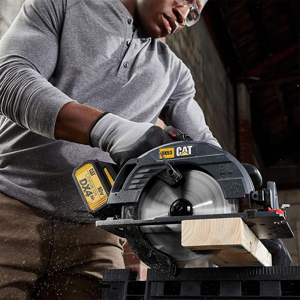 CATCAT DX53 18Volt 4.0Ah 185mm Kömürsüz Profesyonel Daire TestereDX53