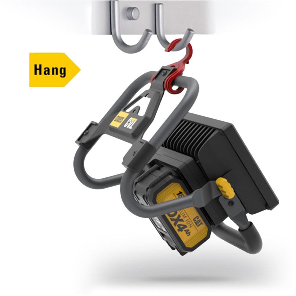 CATCAT DX62B 18Volt 20W 750/1600 Lümen Profesyonel İki Kademeli Led Projektör (Akü Dahil Değildir)DX62B