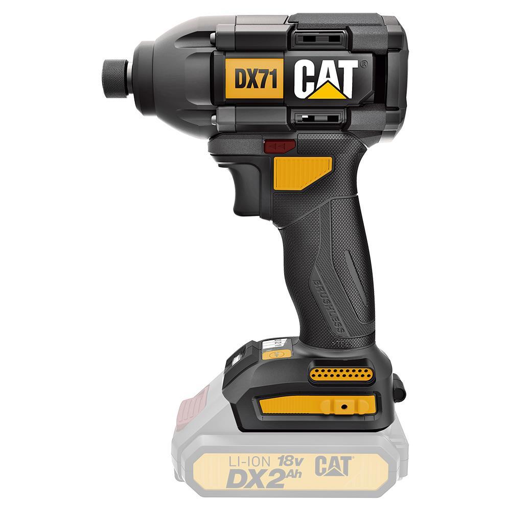 CATCAT DX71B 18Volt 215Nm Kömürsüz Profesyonel Şarjlı Darbeli Tornavida (Akü Dahil Değildir)DX71B