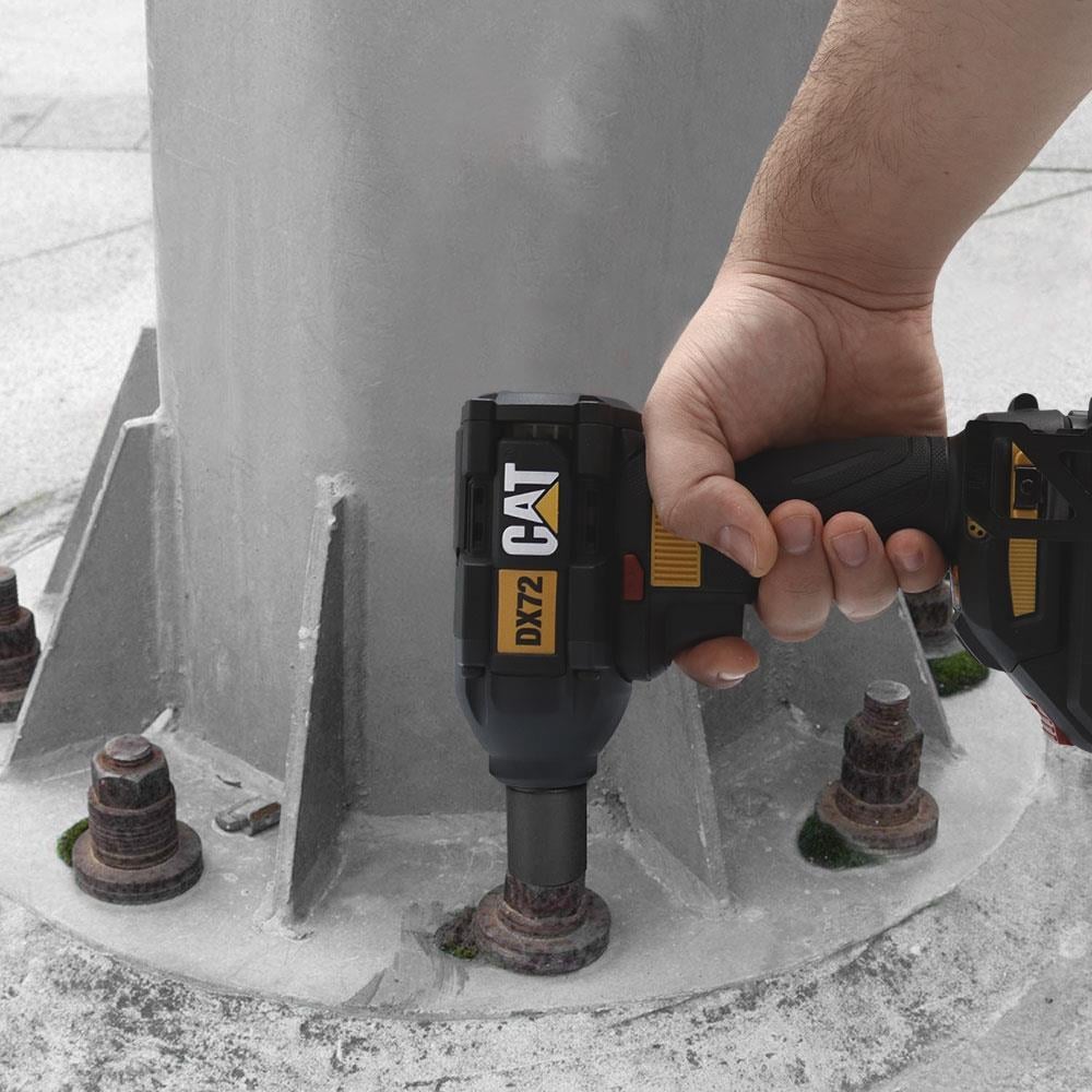 CATCAT DX72 18Volt/4.0Ah Li-ion Çift Akülü Şarjlı 350Nm Kömürsüz Profesyonel Somun SıkmaDX72