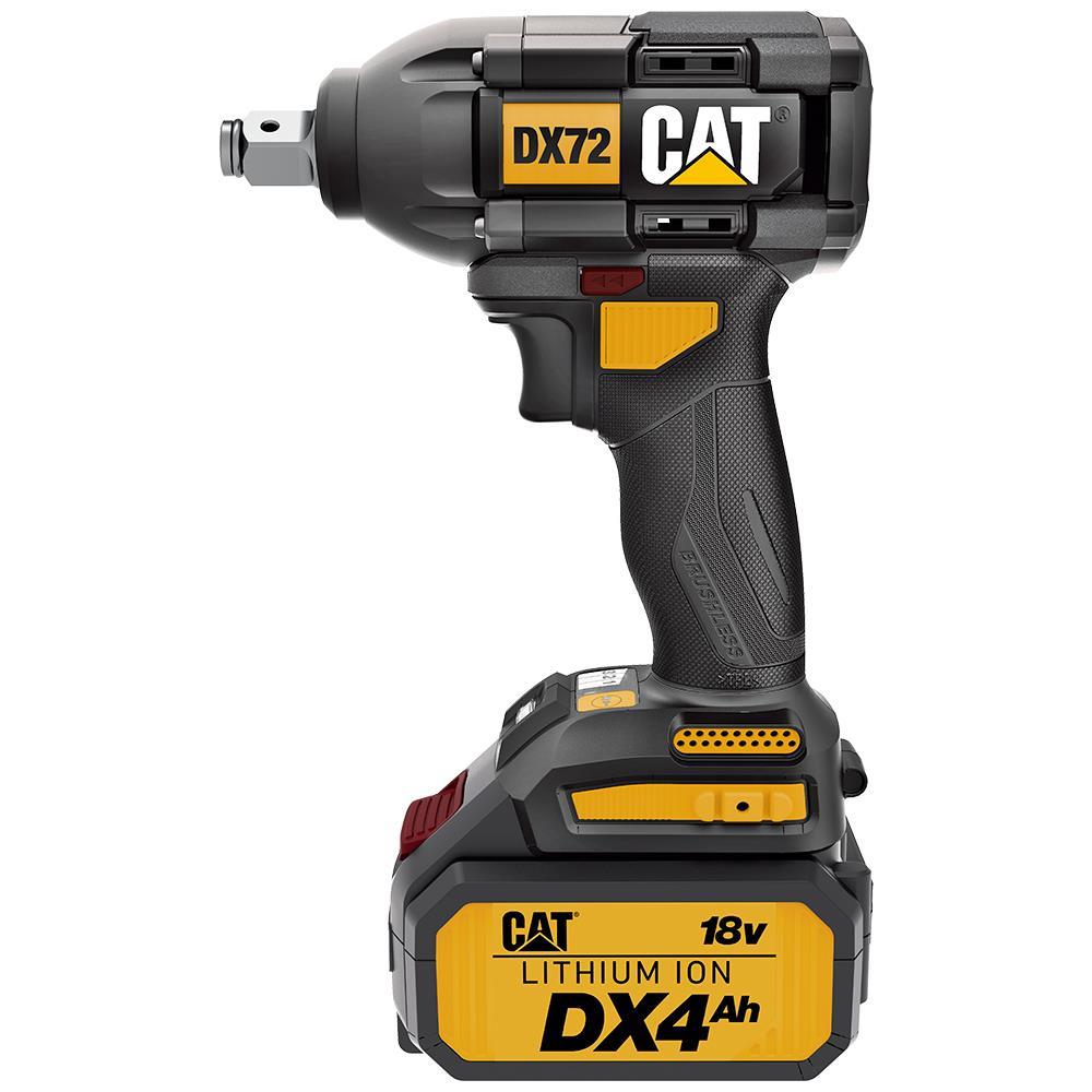 CATCAT DX72 18Volt/4.0Ah Li-ion Çift Akülü Şarjlı 350Nm Kömürsüz Profesyonel Somun SıkmaDX72