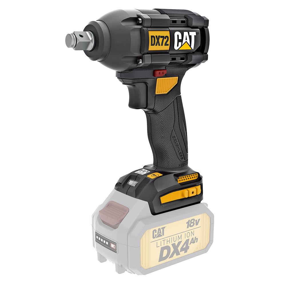 CATCAT DX72B 18Volt 350Nm Kömürsüz Profesyonel Şarjlı Somun Sıkma (Akü Dahil Değildir)DX72B