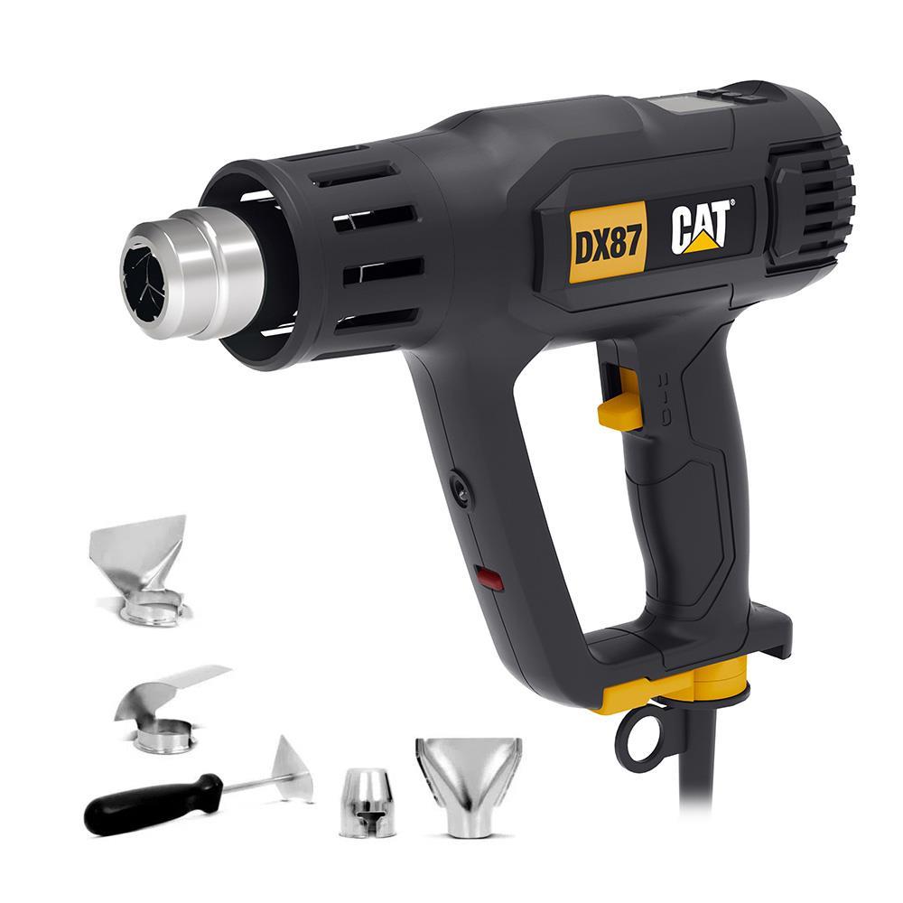 CATCAT DX87 2000Watt Dijital Göstergeli Profesyonel Sıcak Hava Tabancası + 5 Adet AksesuarDX87