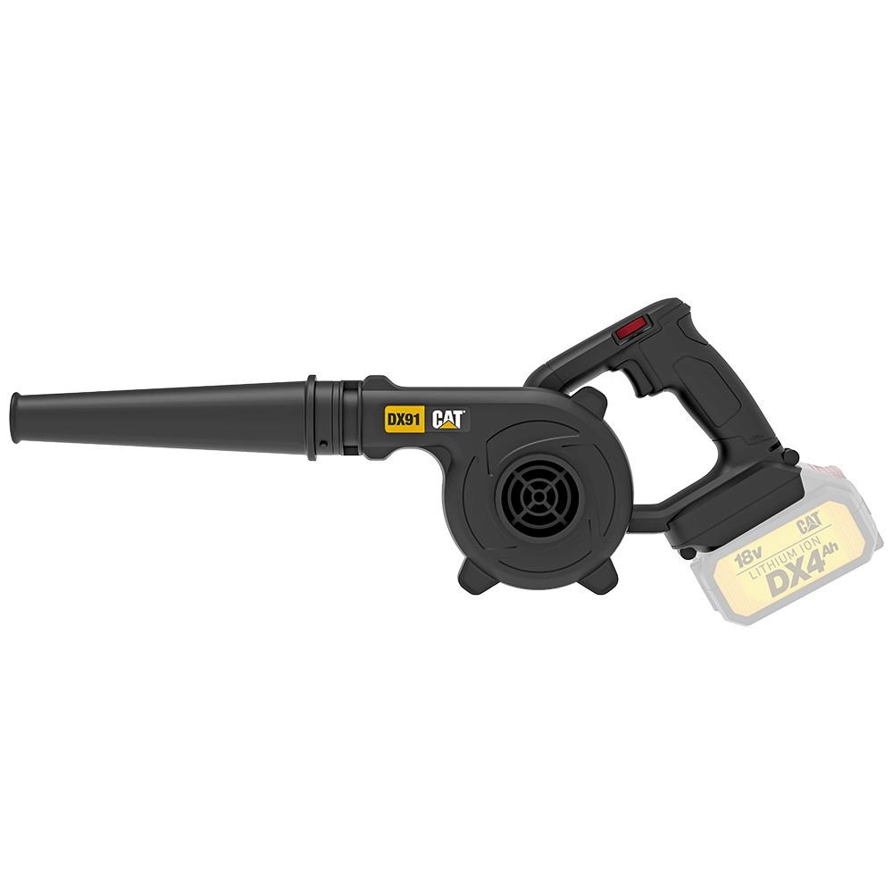 CATCAT DX91B 18Volt Profesyonel Devir Ayarlı Üfleyici + 5 Parça Aksesuar (Akü Dahil Değildir)DX91B