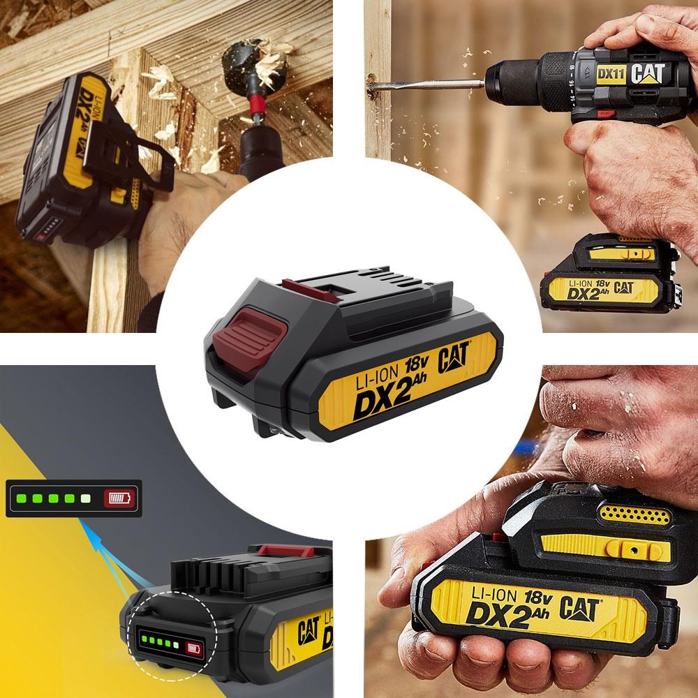 CATCAT DXB2 18Volt 2.0Ah. Li-ion ONE FOR ALL Profesyonel Yedek AküDXB2