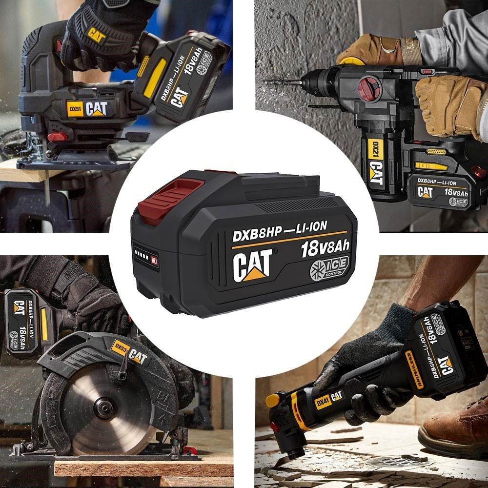 CATCAT DXB8HP 18Volt 8.0Ah. Li-ion ICE CONTROL ONE FOR ALL Profesyonel Yedek AküDXB8HP
