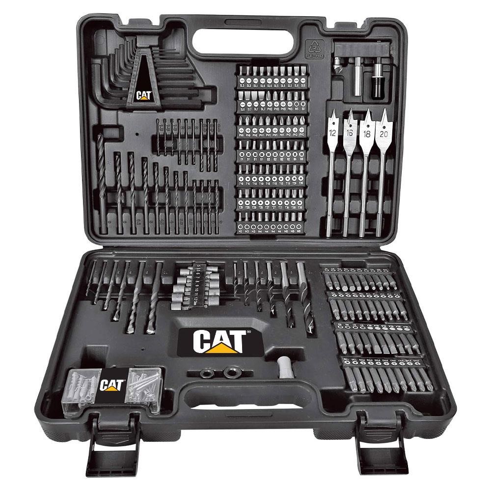 CATCAT DXK201 18Volt/2.0Ah Li-ion Çift Akülü Kömürsüz Profesyonel Şarjlı Darbeli Matkap + DX7030 + DA01903 Kombo SetDXK201