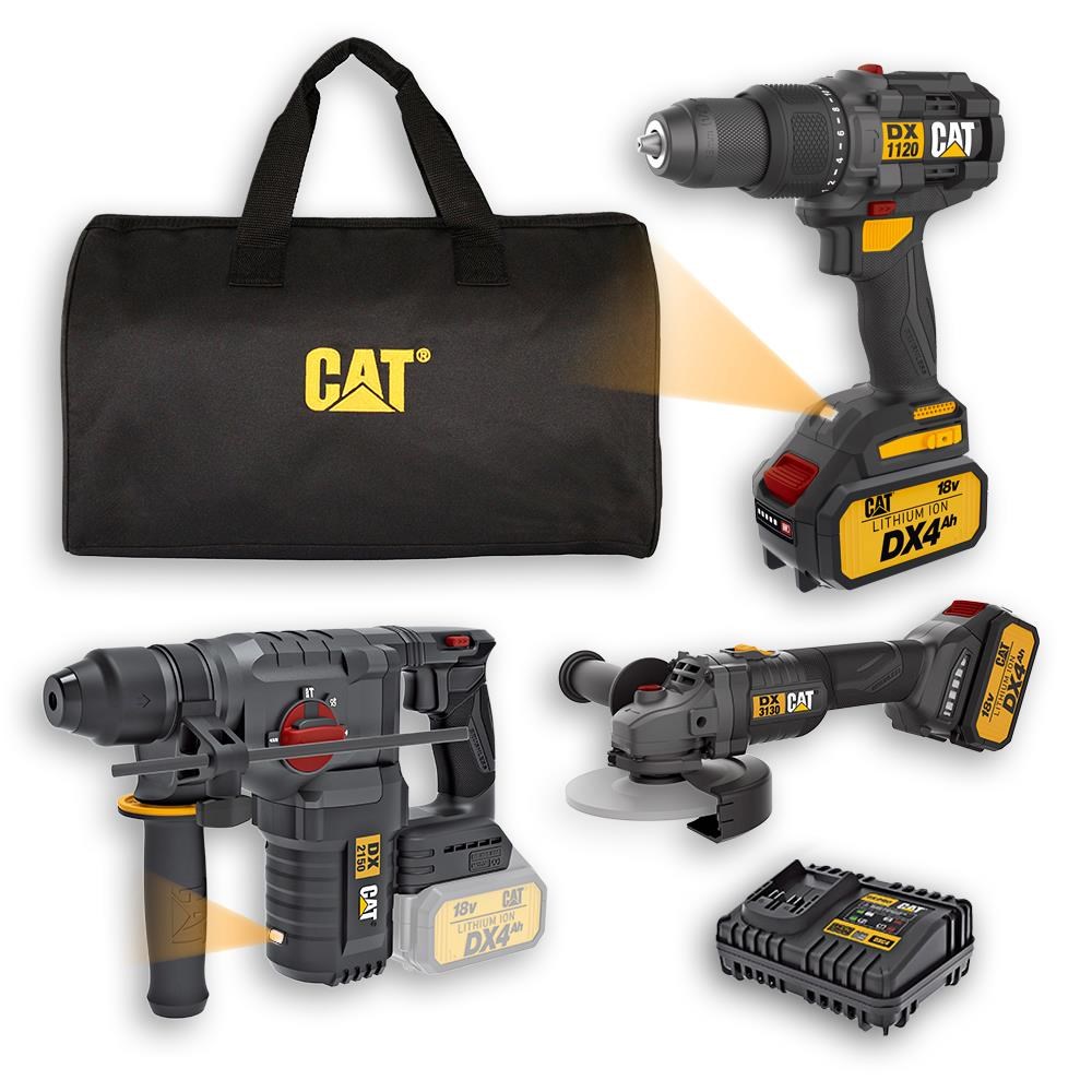 CATCAT DXK301.1 DX1120B + DX2150B + DX3131B 3 Parça Kombo SetDXK301.1