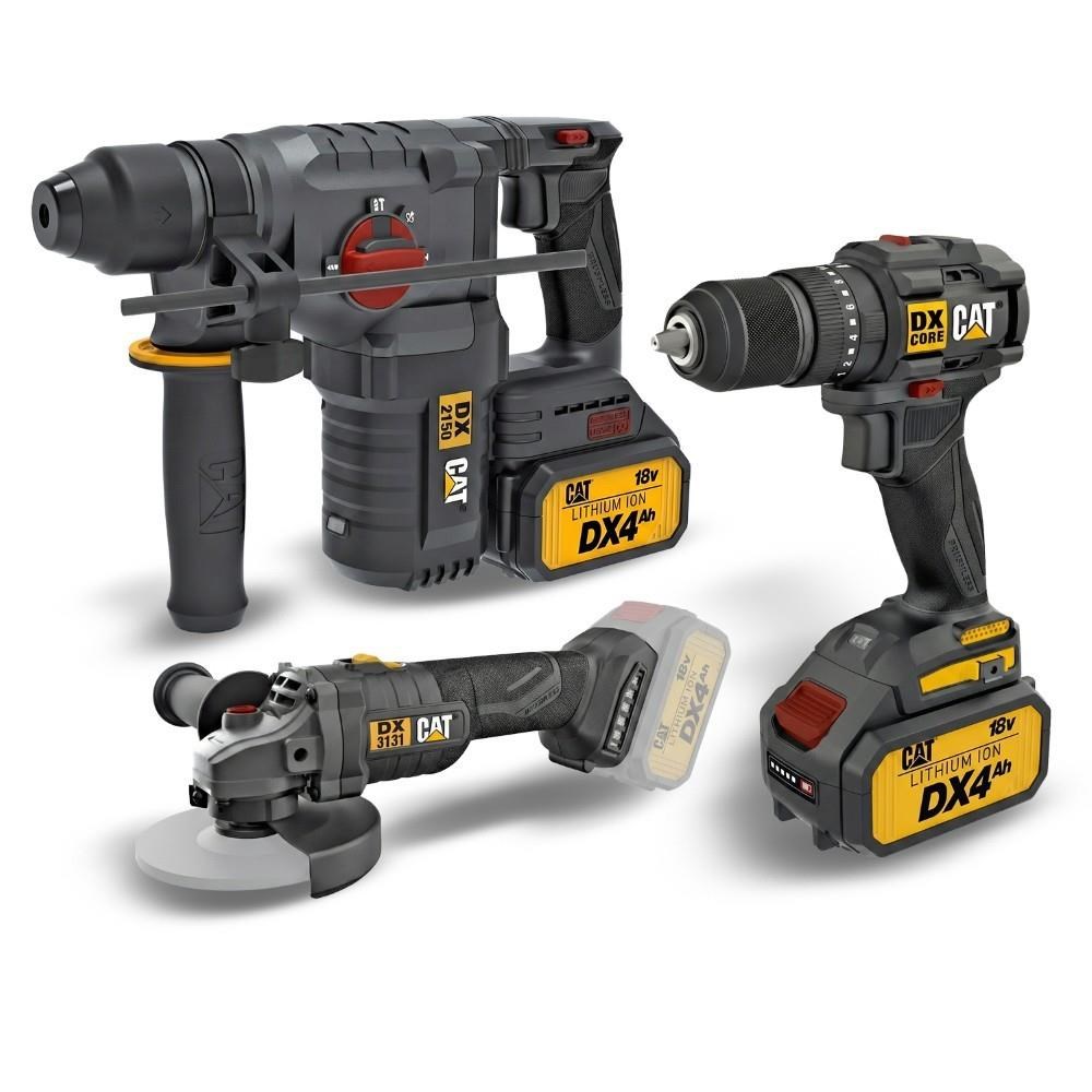CATCAT DXK302 DX1010 + DX2150 + DX3131 3 Parça Kombo Set + 39 Parça Aksesuar SetiDXK302