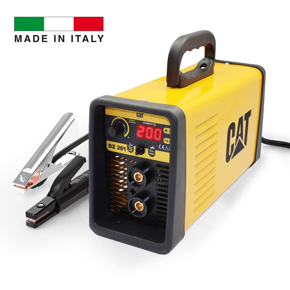 CATCAT DZ201 200 Amper TIG LIFT/MMA Çanta Tipi Profesyonel Dijital İnverter Kaynak MakinesiDZ201