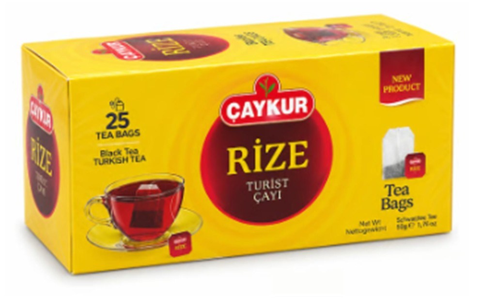ÇAYKURÇaykur Rize Turist Süzen Bardak Poşet 50gr-25 Tea Bags8690105015300