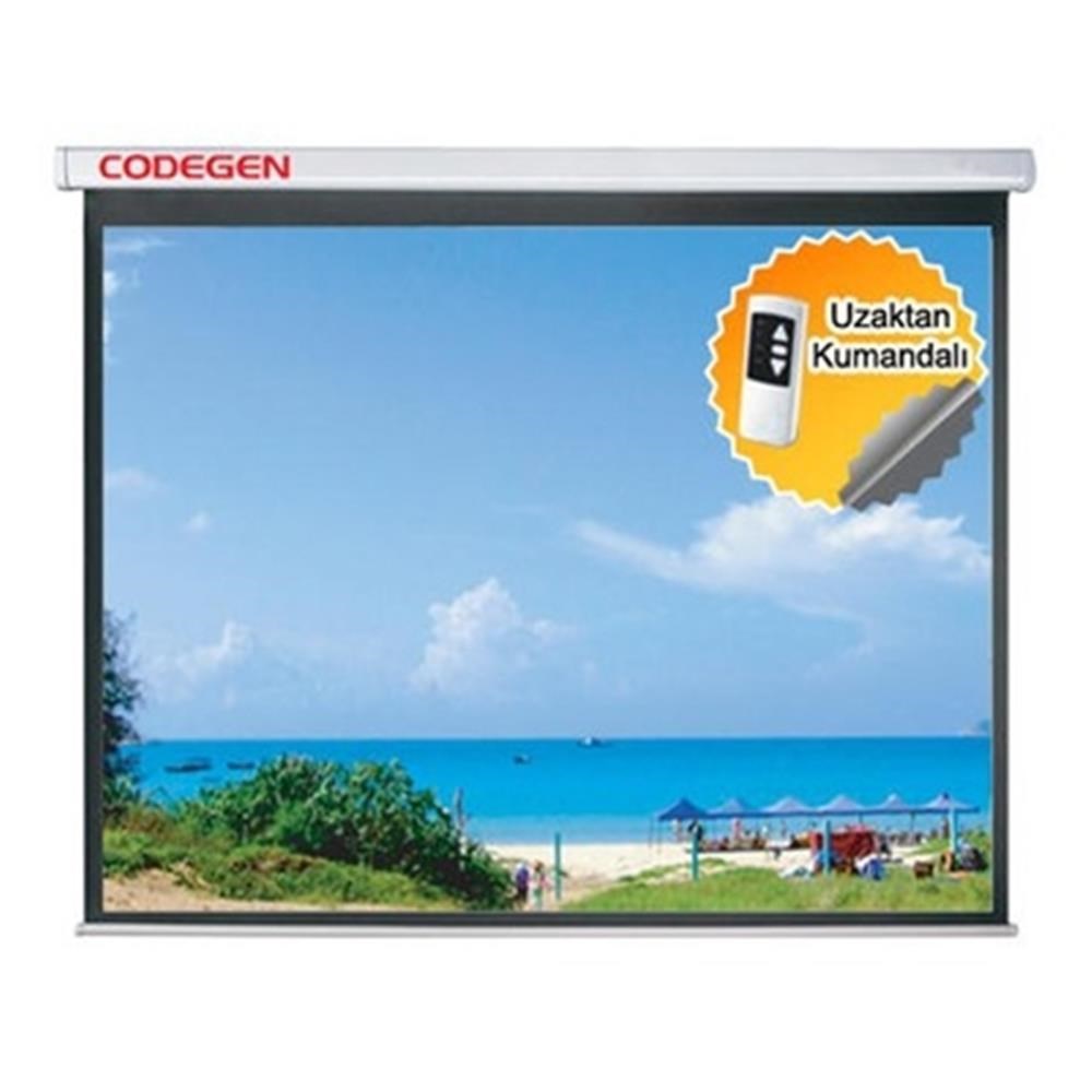 CODEGENCodegen EX-20 200x200 Motorlu Projeksiyon Perdesi8697713170742