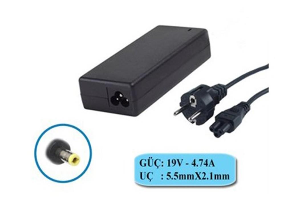 COMPAXECompaxe CLA-445 90w 19v 4.74a 5.5-2.1 Notebook Adaptörü8680331001253