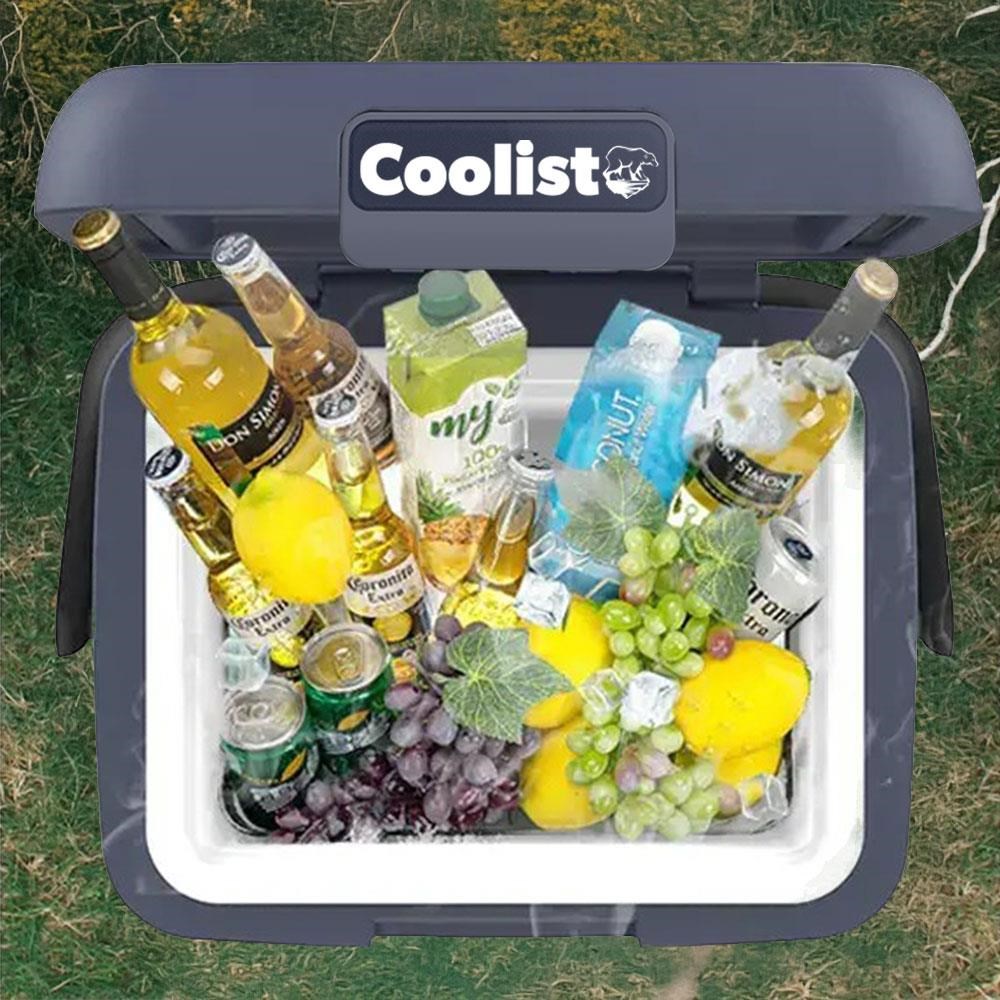 CoolistCoolist CLK12 12/24Volt/ 220Volt 12 Litre Taşınabilir Kompresörlü Oto BuzdolabıCLK12