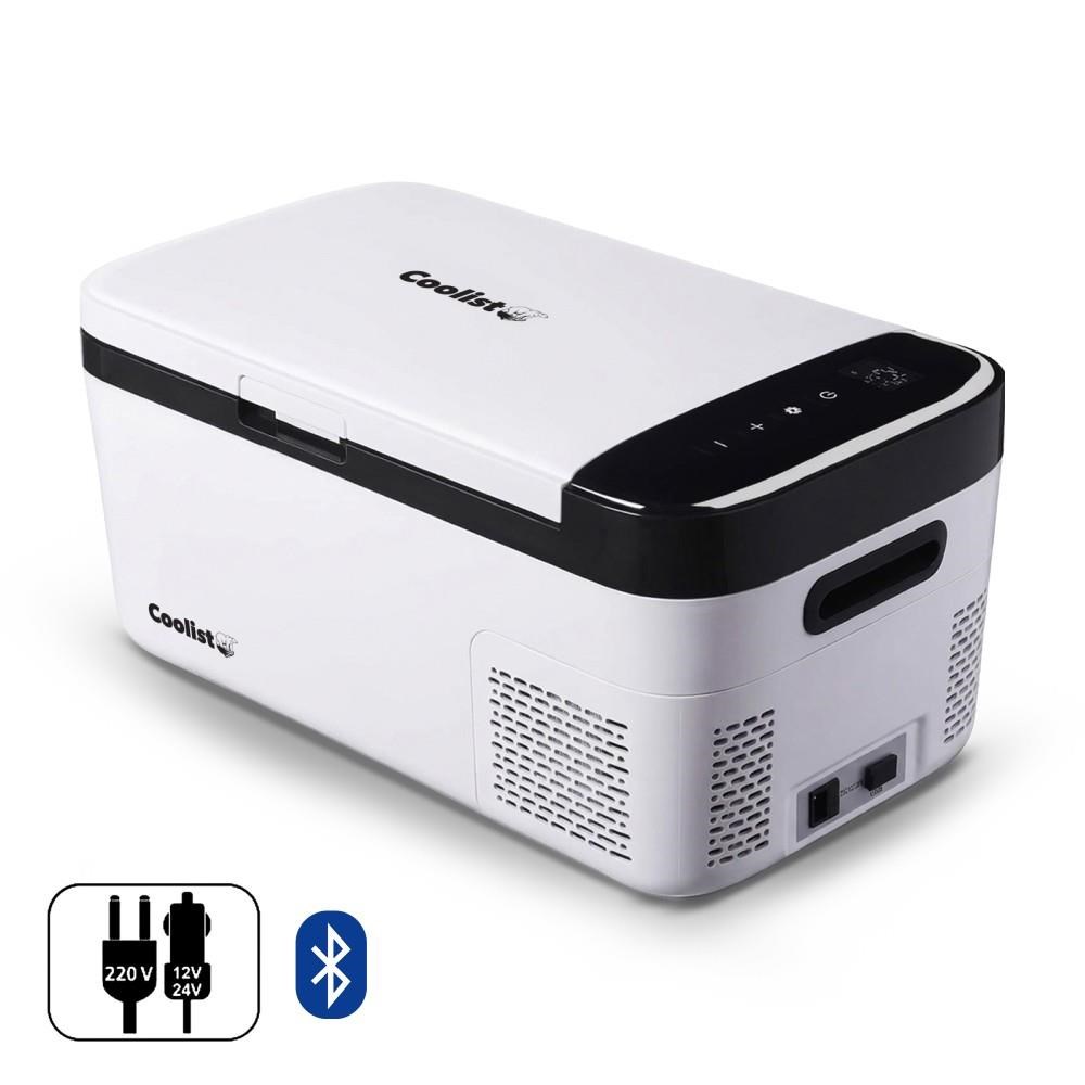 CoolistCoolist CLK15B 12/24Volt/ 220Volt 15 Litre Kompresörlü Bluetooth Bağlantılı Oto BuzdolabıCLK15B