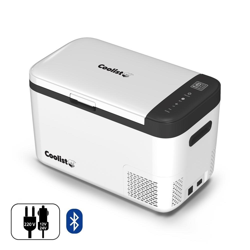 CoolistCoolist CLK25B 12/24Volt/ 220Volt 25 Litre Kompresörlü Bluetooth Bağlantılı Oto BuzdolabıCLK25B