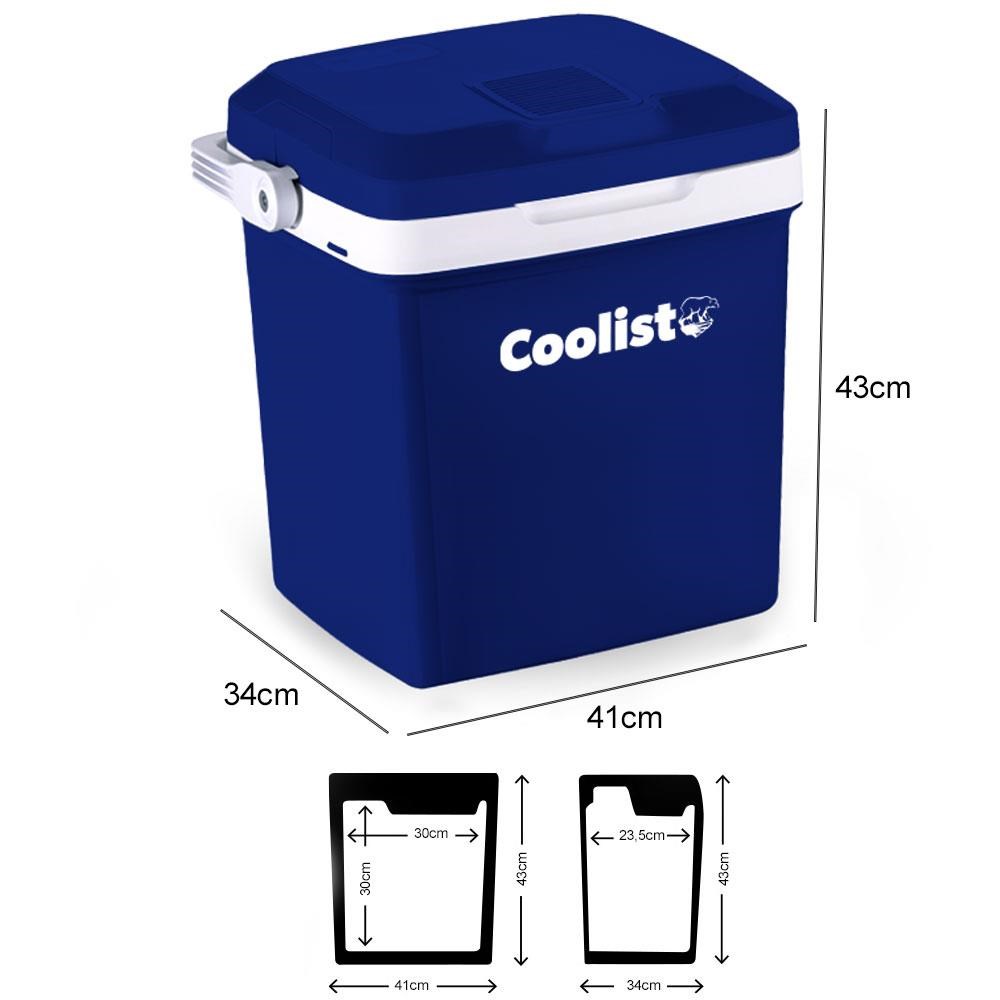 CoolistCoolist CLT26 12Volt/220Volt AC/DC 26 Litre Sıcak/Soğuk Oto BuzdolabıCLT26