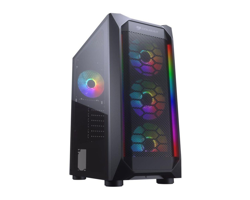 FRİSBYCougar MX410 Mesh-G RGB Kasa (Cougar XTC650 650W 80+ Power Supply)4710483771736