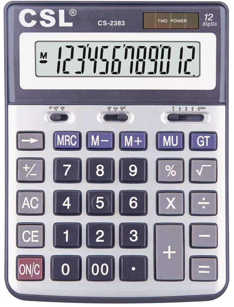 CSLCSL CS-2383 12 Hane Masa Tipi Hesap Makinesi6972254734076