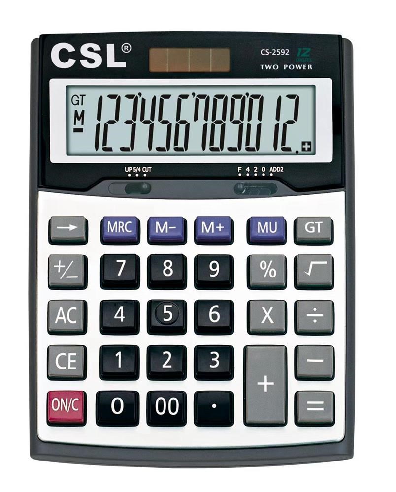 CSLCSL CS-2592 12 Hane Masa Tipi Hesap Makinesi6972254734090