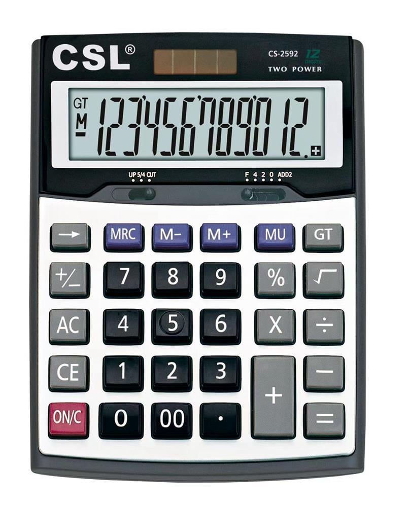 CSLCSL CS-2592 12 Hane Masa Tipi Hesap Makinesi6972254734090