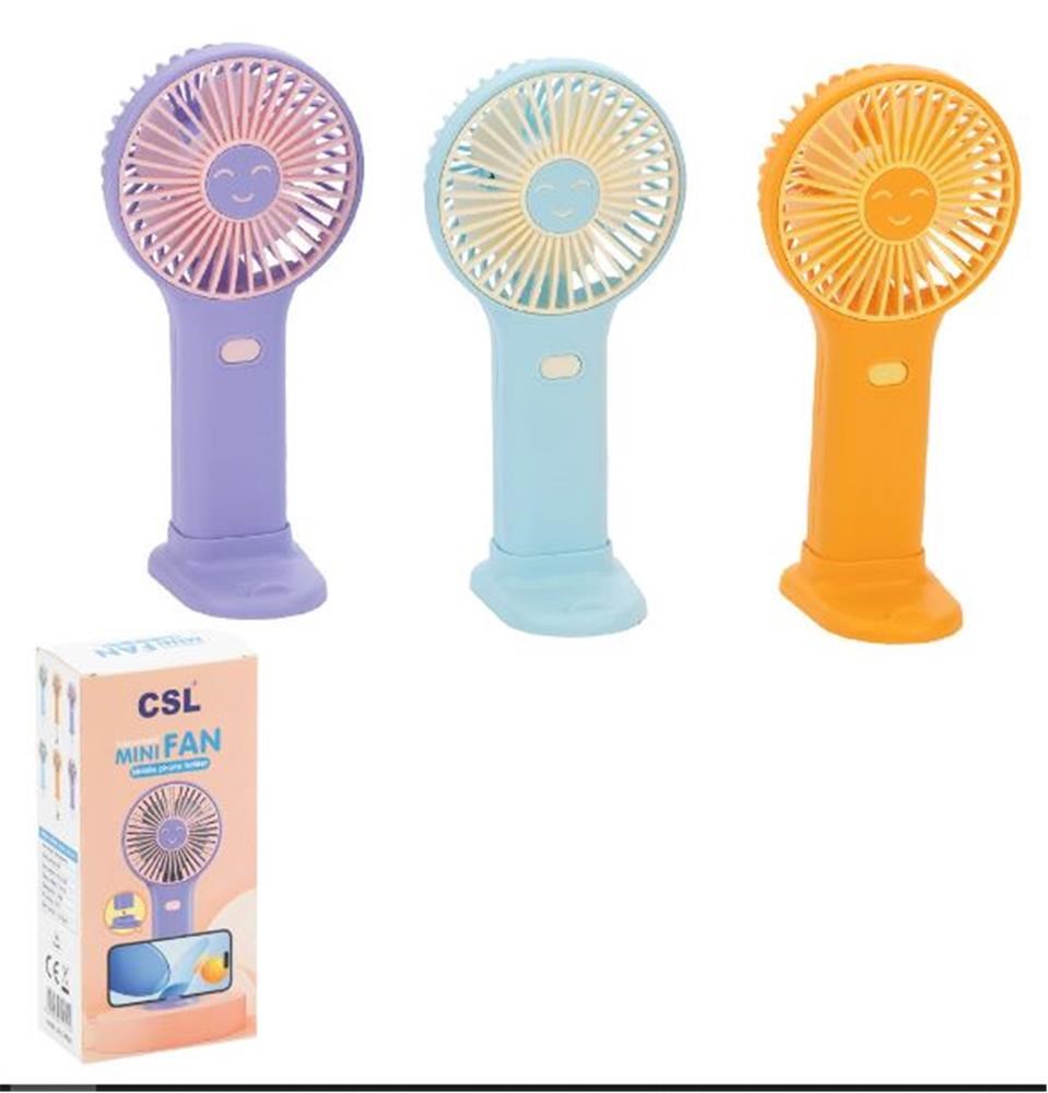 CSLCSL CS-39 Şarjlı Mini Fan Mor8698521890884