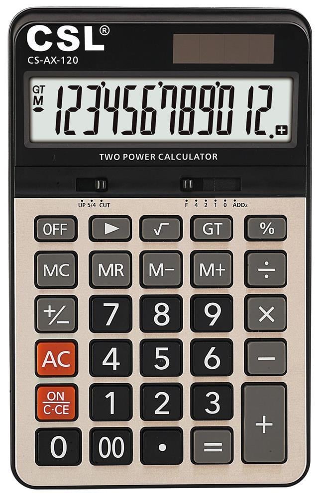 CSLCSL CS-AX-120 12 Hane Masa Tipi Hesap Makinesi6972254734106