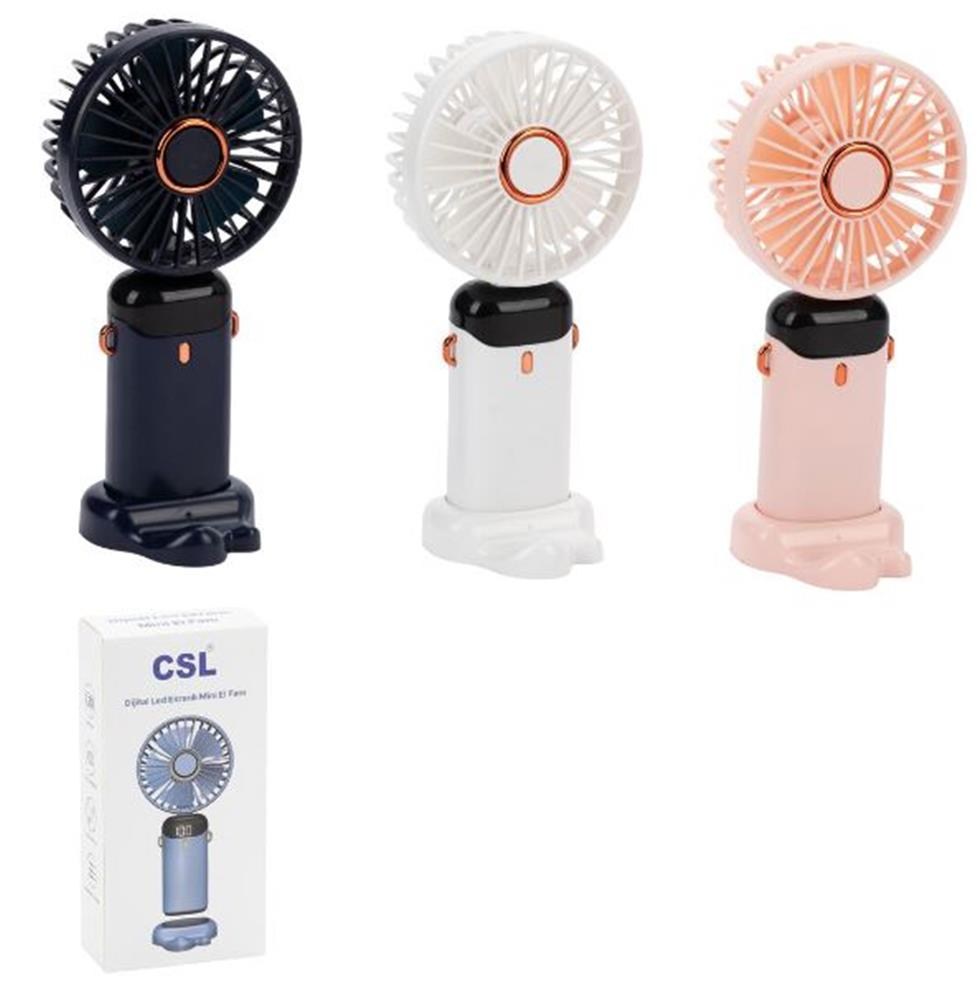 CSLCSL F100 Şarjlı Mini Fan Mavi8698521890969