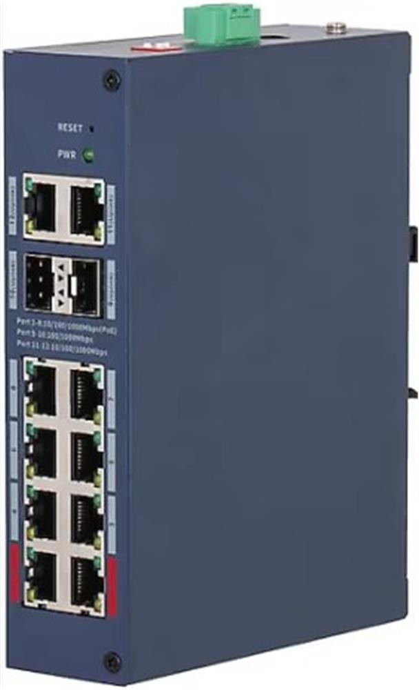 DahuaDahua CHS4212-8GT-110 8 Port Gigabit PoE 110W 2 Port Uplink 2 Port SFP Cloud Yönetilebilir Switch6939554981906