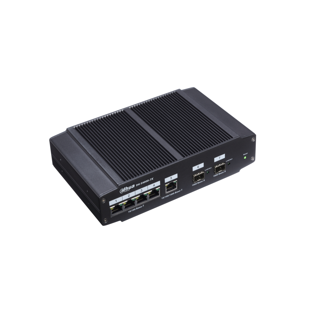 DahuaDahua S4000-7X 7-Port Fiber Ring Network AnahtarıS4000-7X