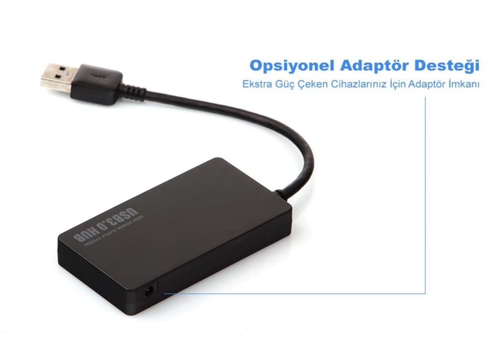 DARKDark Ac- Usb341 Connect Master 4 Port USB 3.0 USB Hub Çoklayı8697939929643