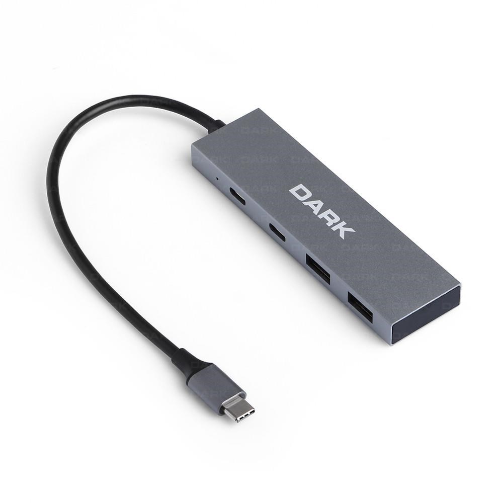 DARKDark DK-AC-USB312C 4 Port USB Type-C HUB 2X USB3.0 Type-A & 2X USB3.1 Type -C8683143204621