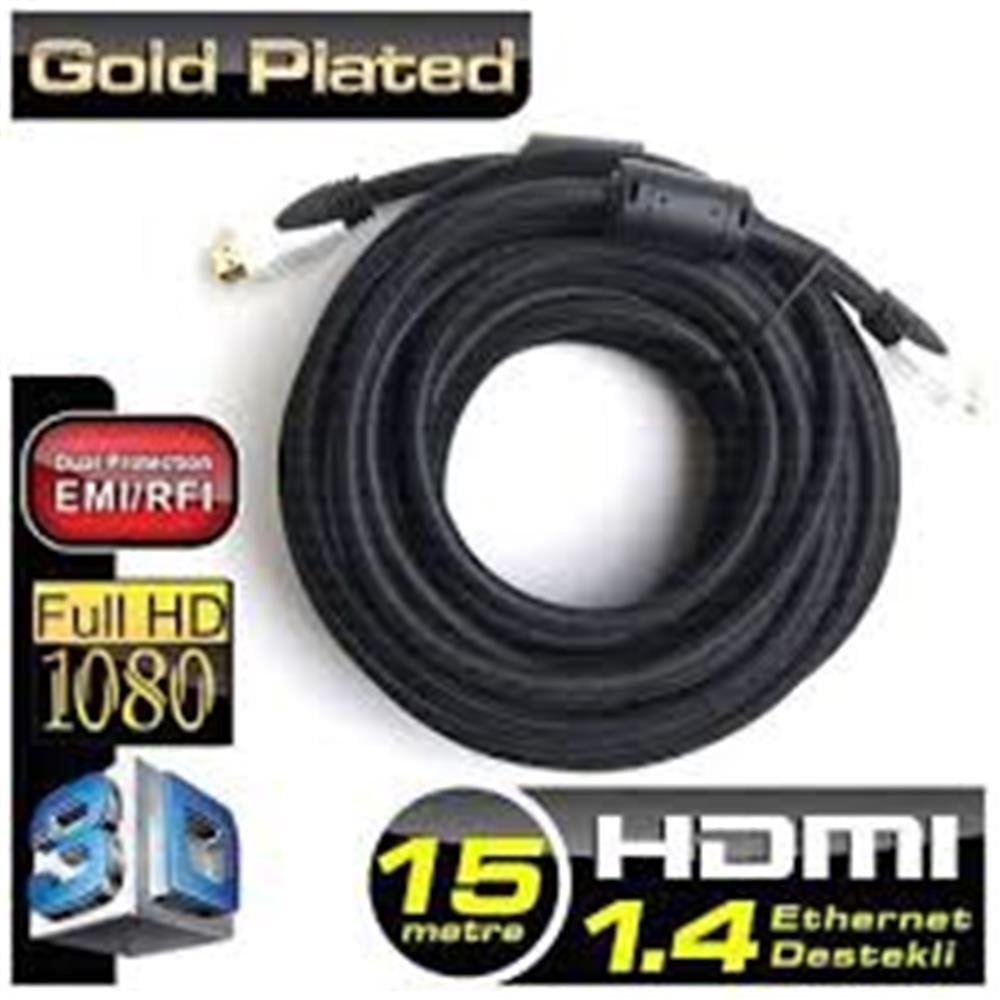DARKDark DK-HD-CV14L1500 15mt Hdmi  v1.4 3d led-lcd-ps3 Kablo8697939873427