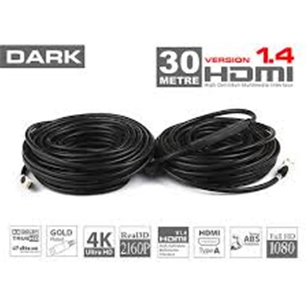 DARKDark DK HD CV14L3000A 30mt Hdmi v1.4 3d led-lcd-ps3 Kablo8697939910658