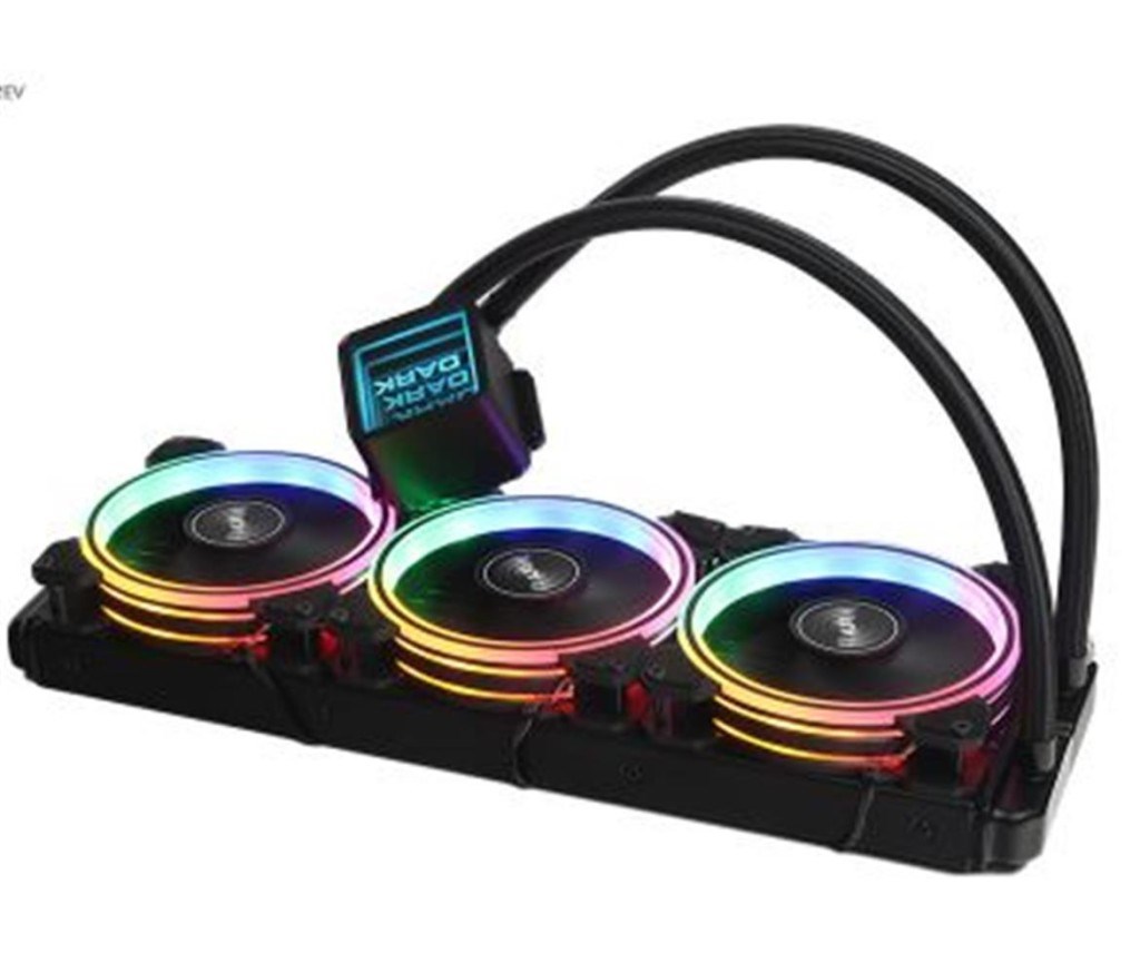DARKDark DKCCW360 AquaForce W360 360mm Fixed RGB LEDli Sıvı Soğutma86831433205307