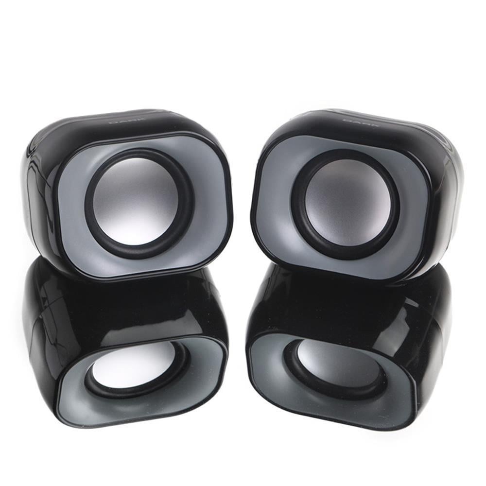 DARKDark SP2111 1+1 6W RMS Stereo Mini Taşınabilir Multimedya Siyah Hoparlör8683143206953