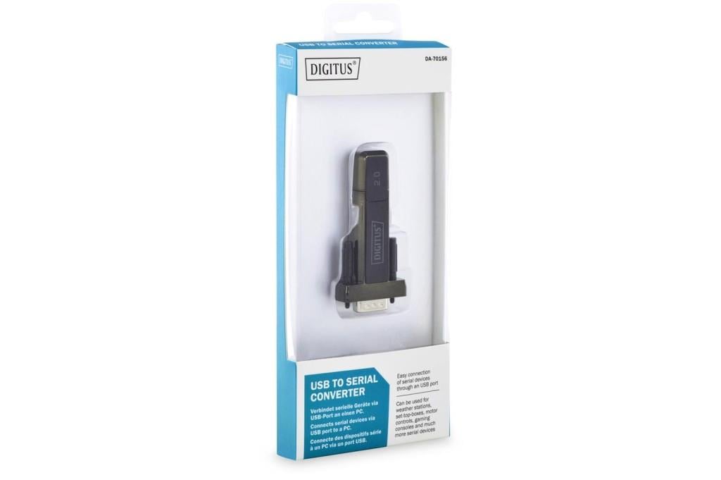 DIGITUSDigitus DA-70156 Usb 2.0 TO RS232 (Seri) Çevirici4016032271611