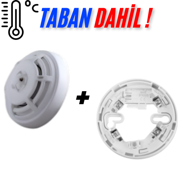 DMTechDMTech D9000-MSR Konvansiyonel  Optik ve Isı Dedektörü Taban DahilD9000-MSR