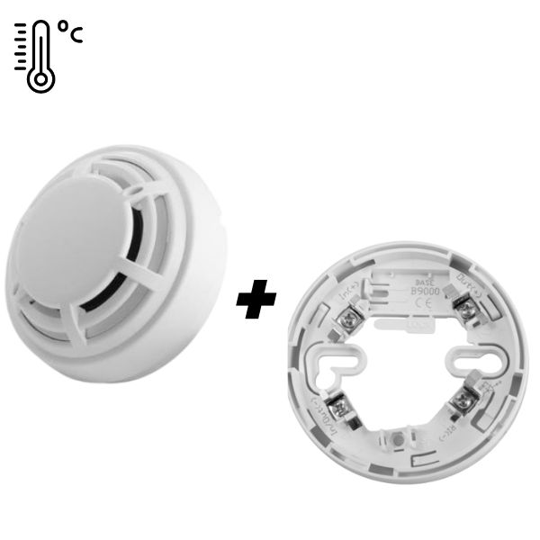 DMTechDMTech D9000A TA1S Adresli Sabit Sıcaklık Dedektörü Taban DahilD9000A TA1S