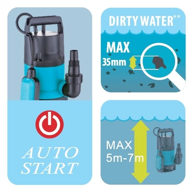 DuffmartDuffmart FSP750DW Pis Su Drenaj Dalgıç PompasıDF41013