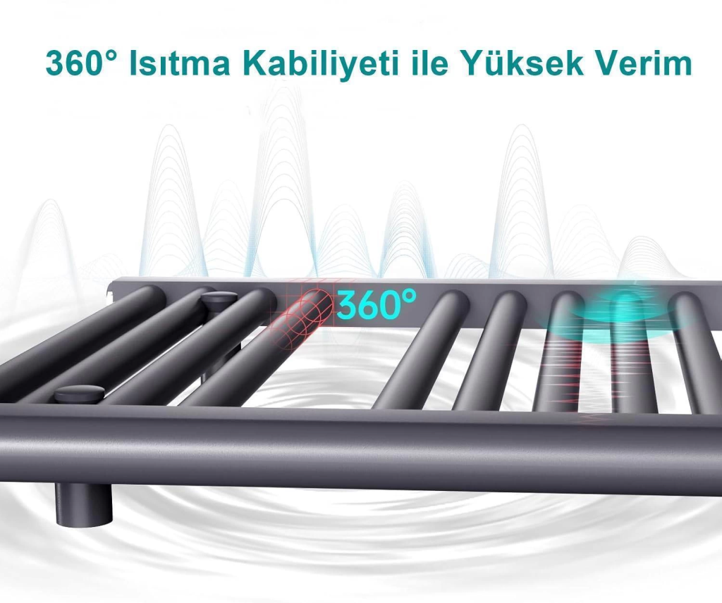 DuffmartDuffmart Rainbow 6/10 Düz 60x100 cm Antrasit HavlupanDR99154