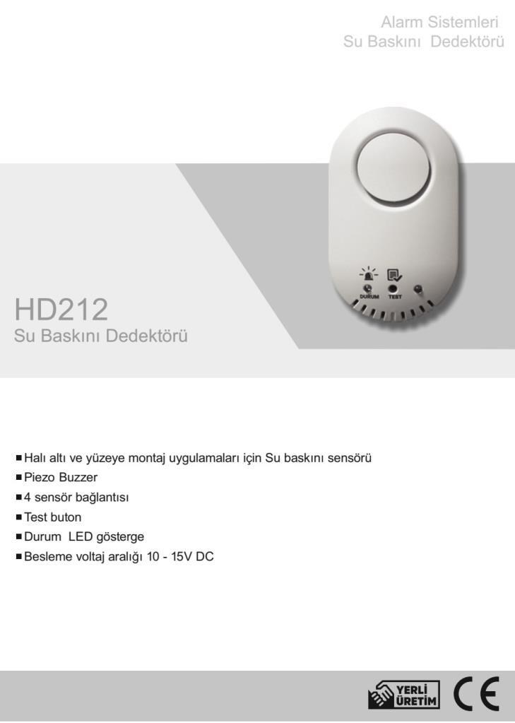 EDSEDS HD212 Su Baskını DedektörüHD212